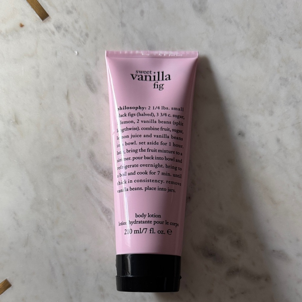 Philosophy Sweet Vanilla Fig Pink Body Lotion